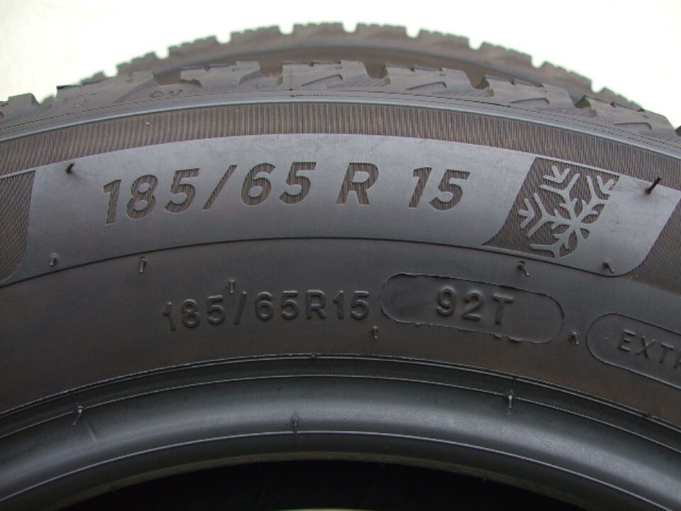 ミシュラン X-ICE SNOW 185/65R15 92T 2020年製 4本セット 会社宛 福山通運営業所止 送料無料 H30_画像8