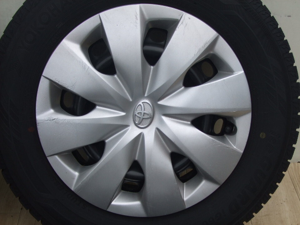 トヨタ純正ホイール NHP10 アクア 90/130系 ヴィッツ 5J 100 +39 2024年製 iG60 165/70R14 4本 C04_画像3