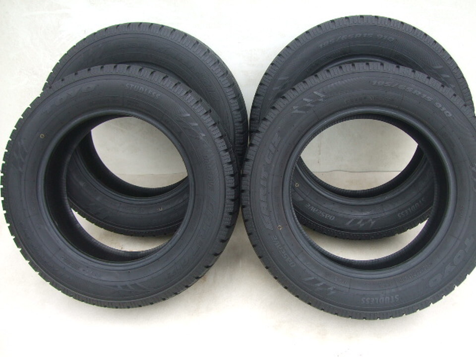 TOYO OBSERVE GARIT GIZ 195/65R15 91Q 2022年製 バリ山 4本セット 会社宛 福山通運営業所止 送料無料 H35_画像7