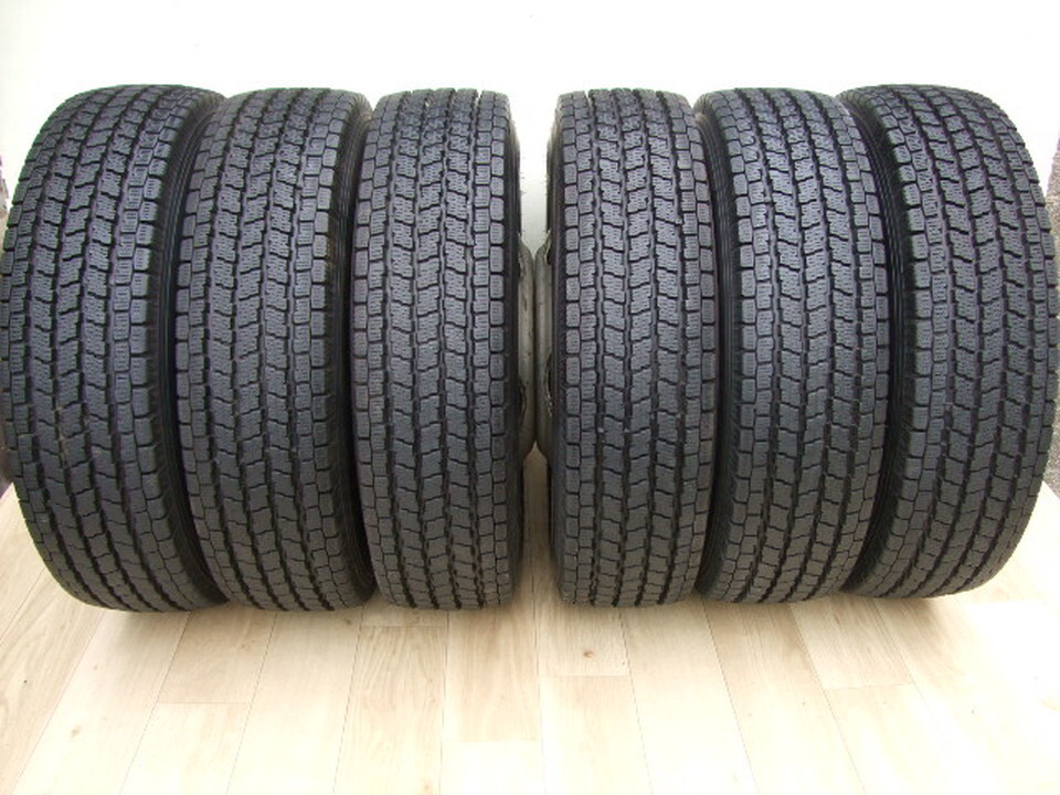 コースター リエッセⅡ TOPY DF2B 17.5X6.00 203.2 +120 2020/21年製 バリ溝 iG91 215/70R17.5 118/116L LT 12PR 6本 G03_画像7