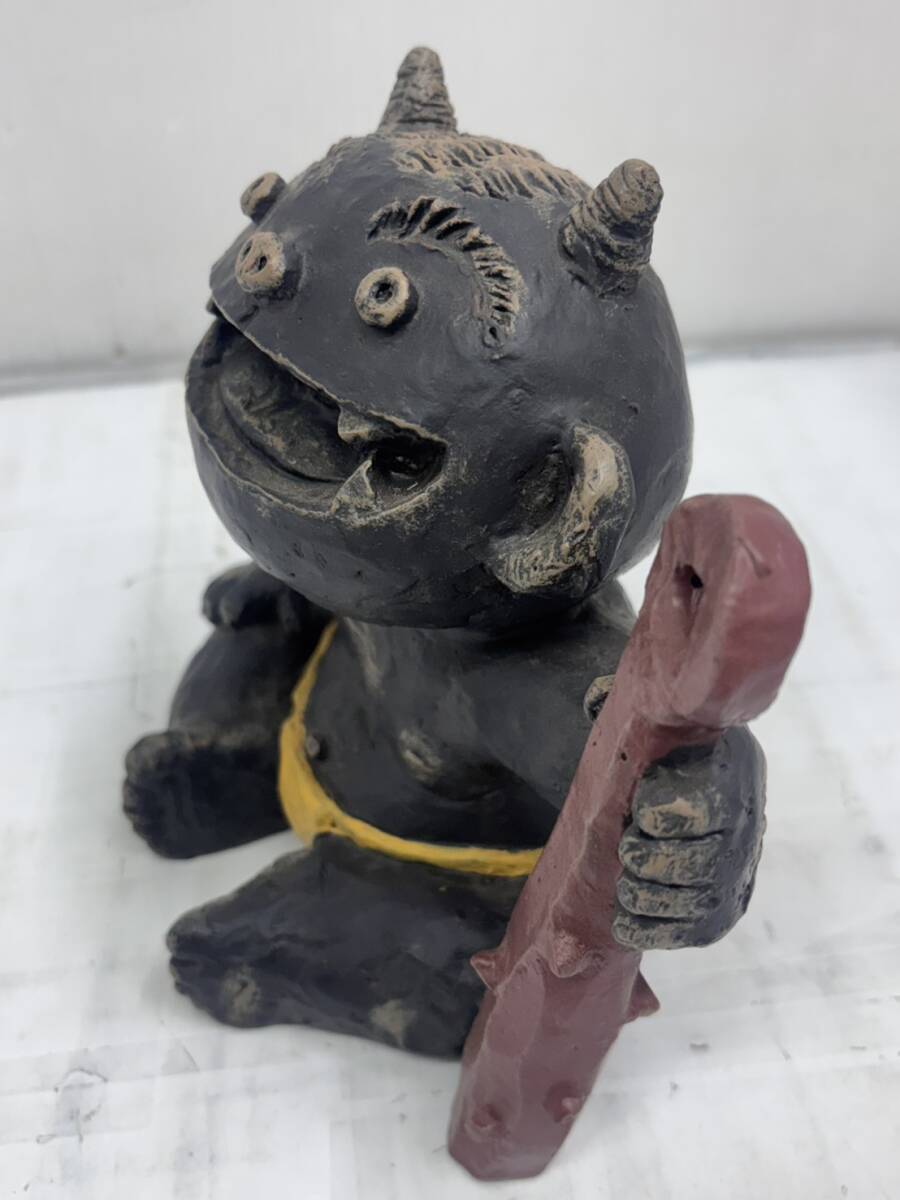 送料無料h9178 セトクラフト 鬼 置物 魔除け 厄除け インテリア オブジェ_画像2