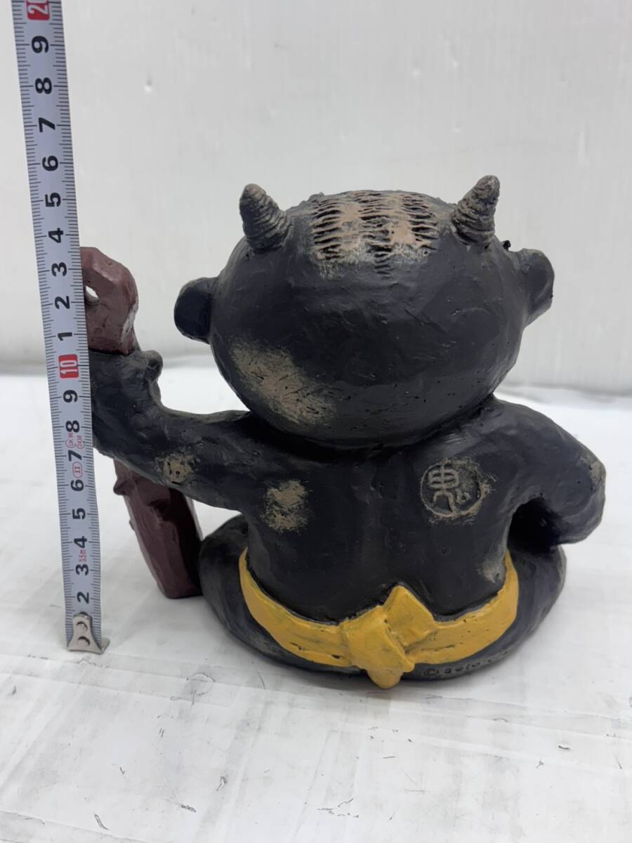送料無料h9178 セトクラフト 鬼 置物 魔除け 厄除け インテリア オブジェ_画像3