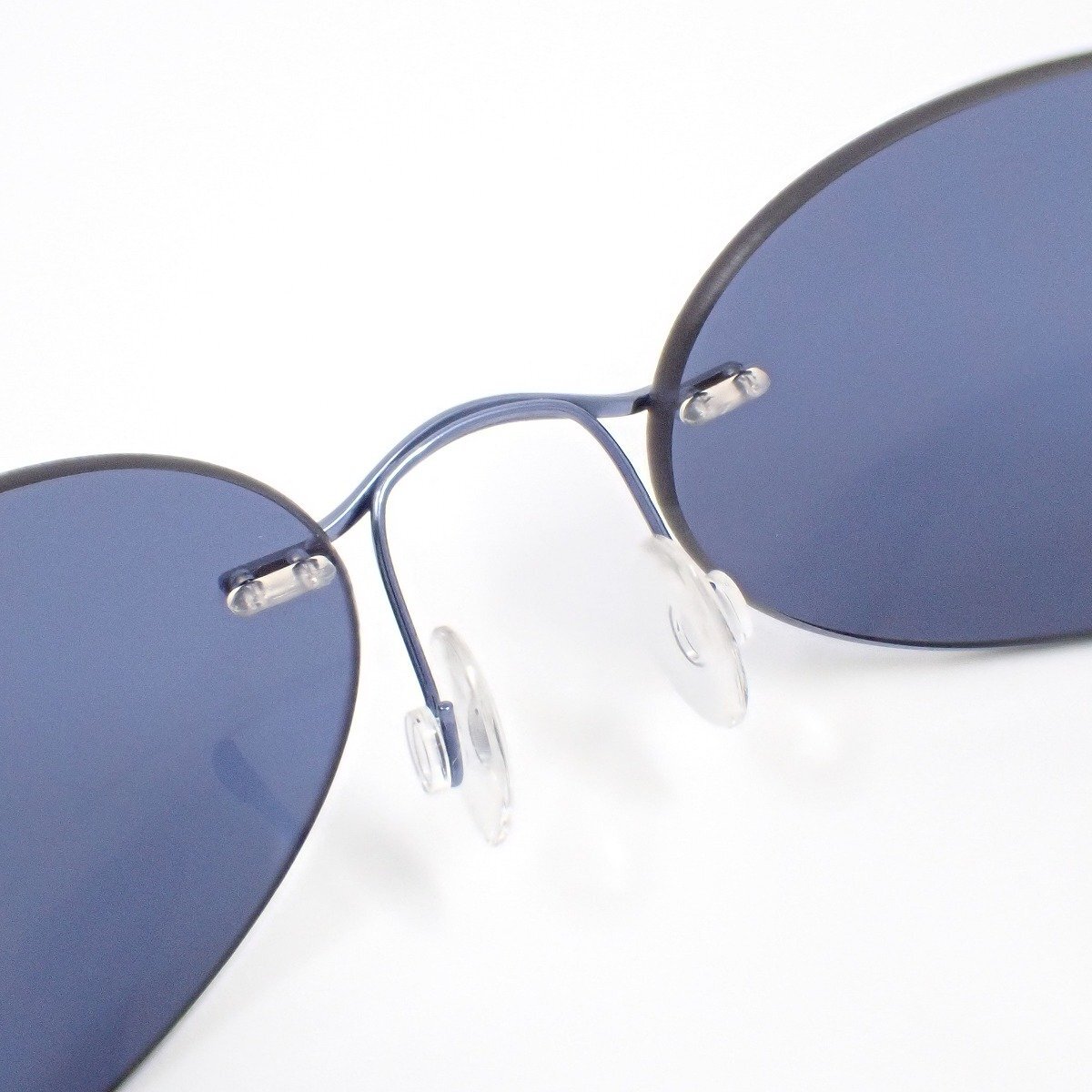 Silhouette シルエット サングラス M8561 6053 チタン ブルー系【いおき質店】_画像5