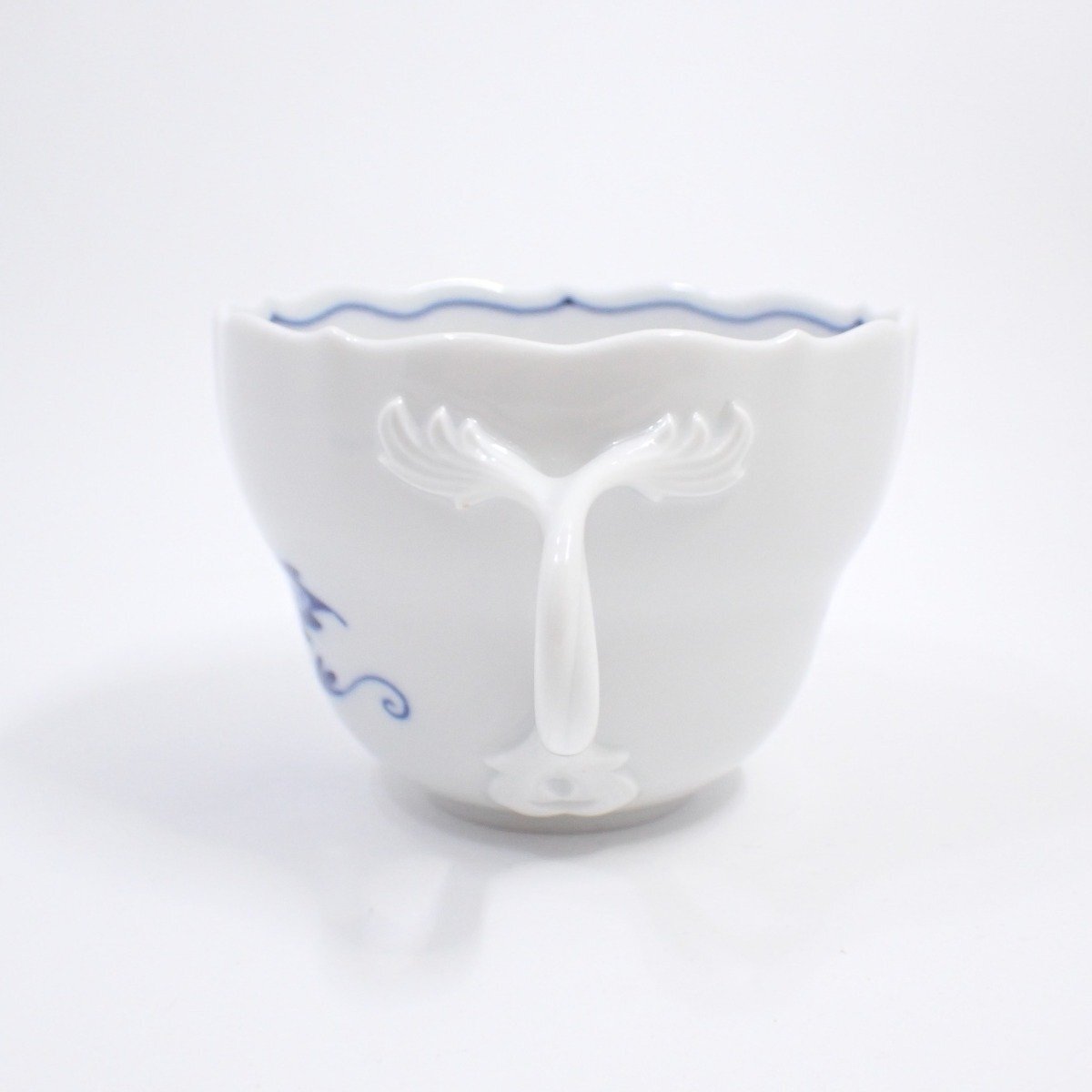 MEISSEN Meissen голубой oni on кофейная чашка [... ломбард ]