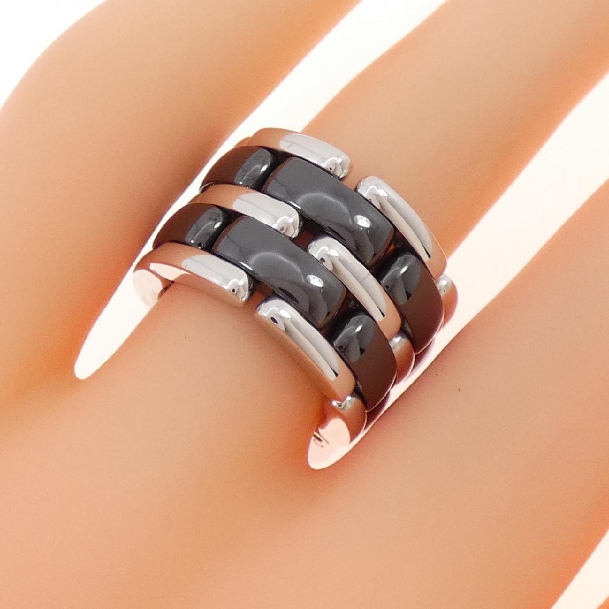 シャネル ウルトラコレクション ラージ リング_画像4