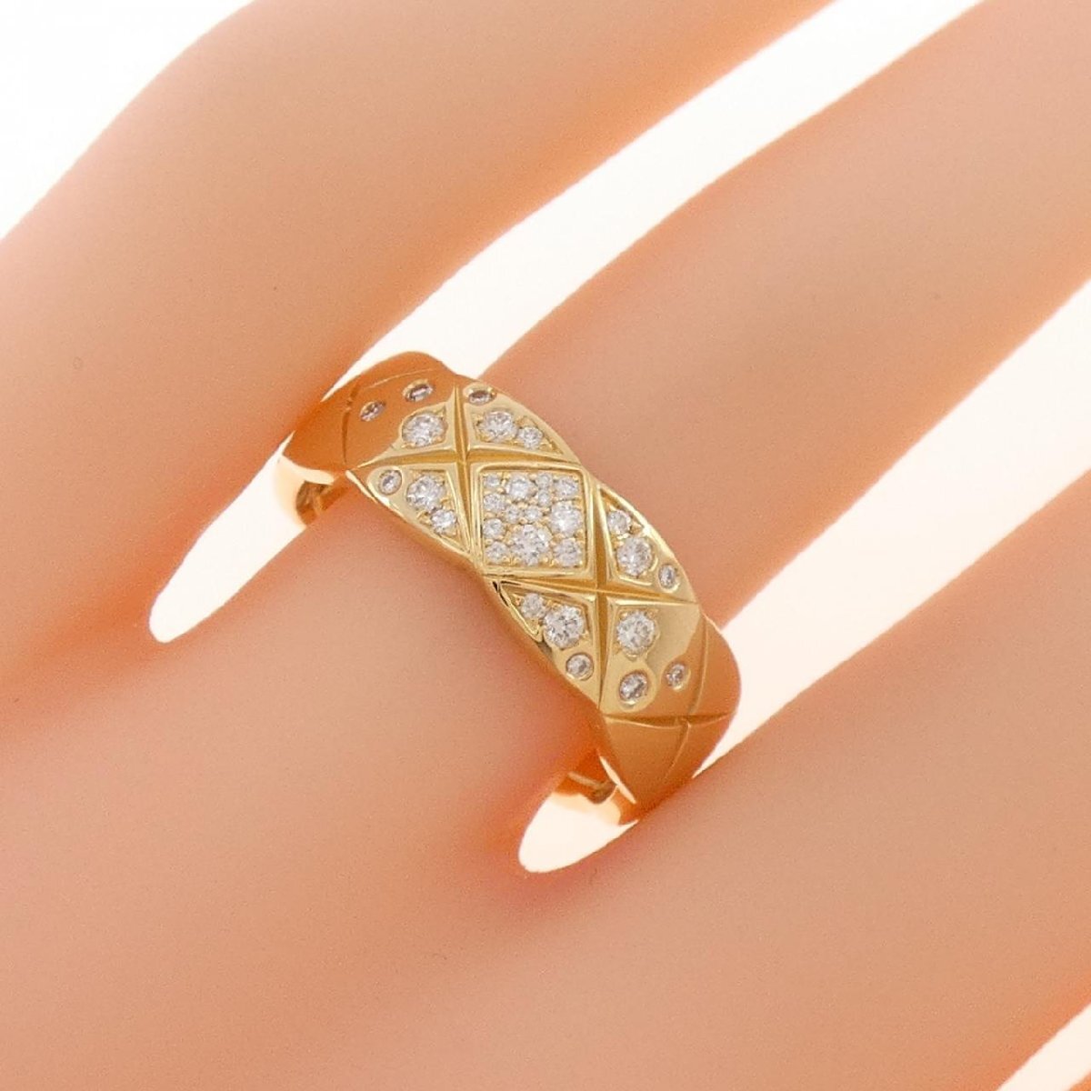 シャネル ココ クラッシュ ミディアム リング_画像5