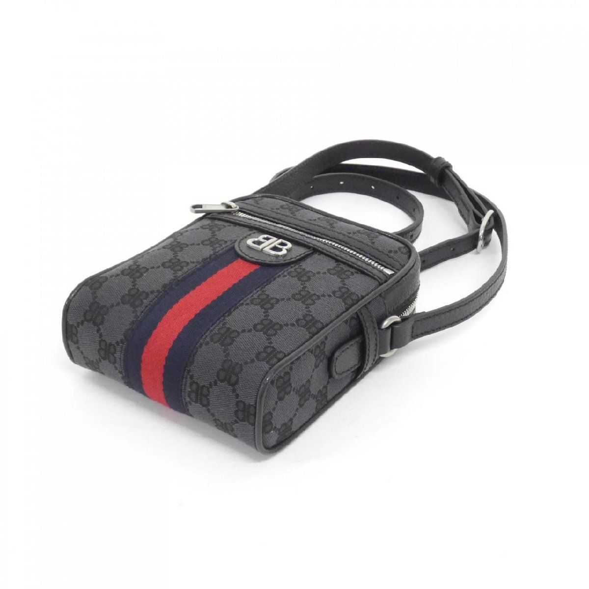 Balenciaga хакер плечо Zip сумка 680129 2103X сумка на плечо