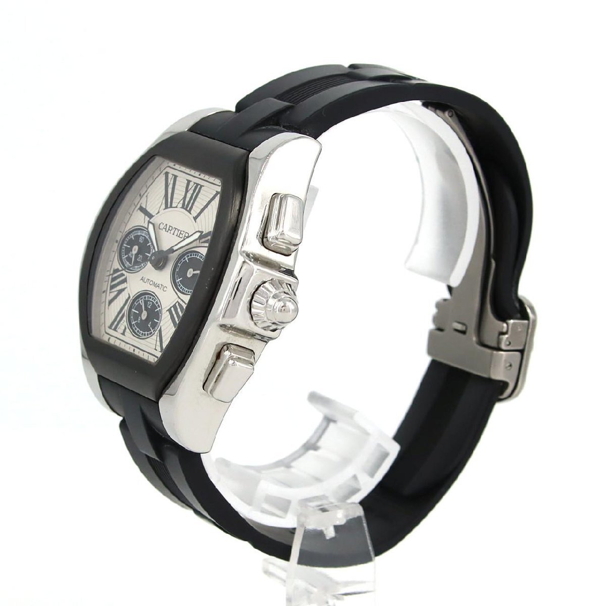 カルティエ ロードスターSクロノ XL W6206020 SS 自動巻_画像2