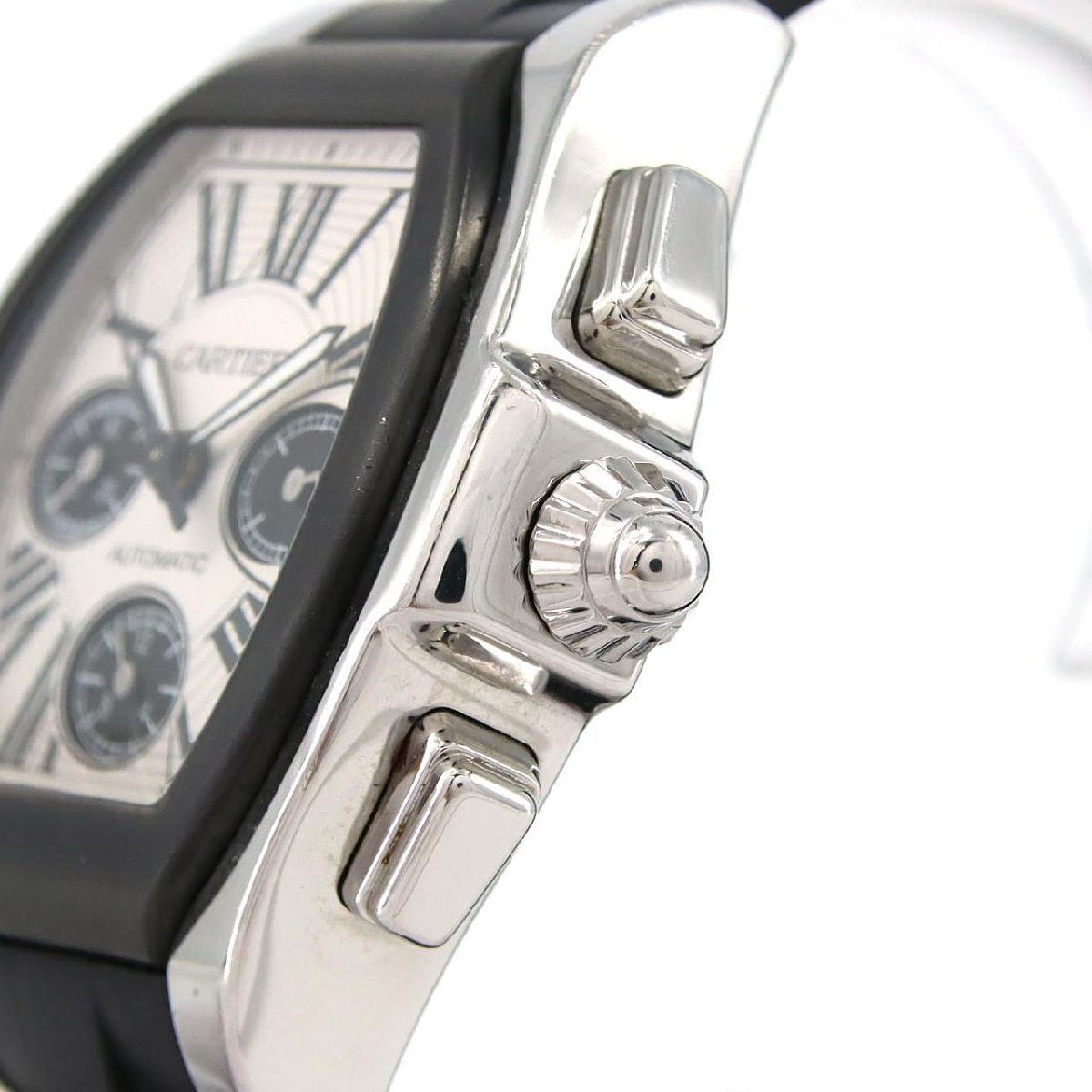 カルティエ ロードスターSクロノ XL W6206020 SS 自動巻_画像3