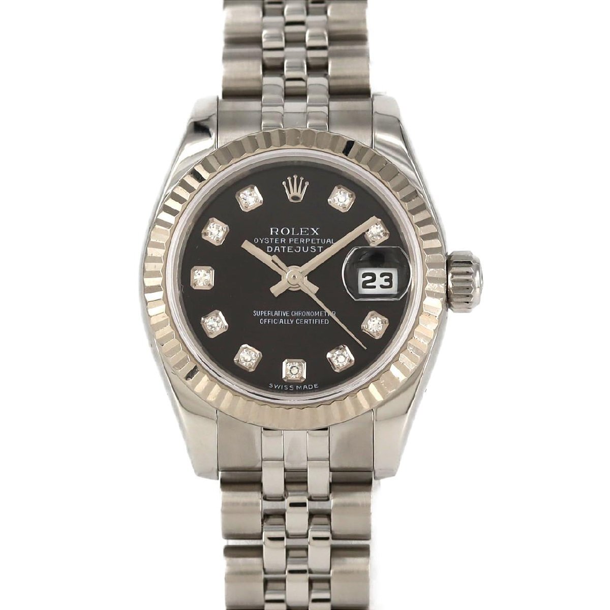 ロレックス デイトジャスト 179174G SSxWG 自動巻 D番_画像1