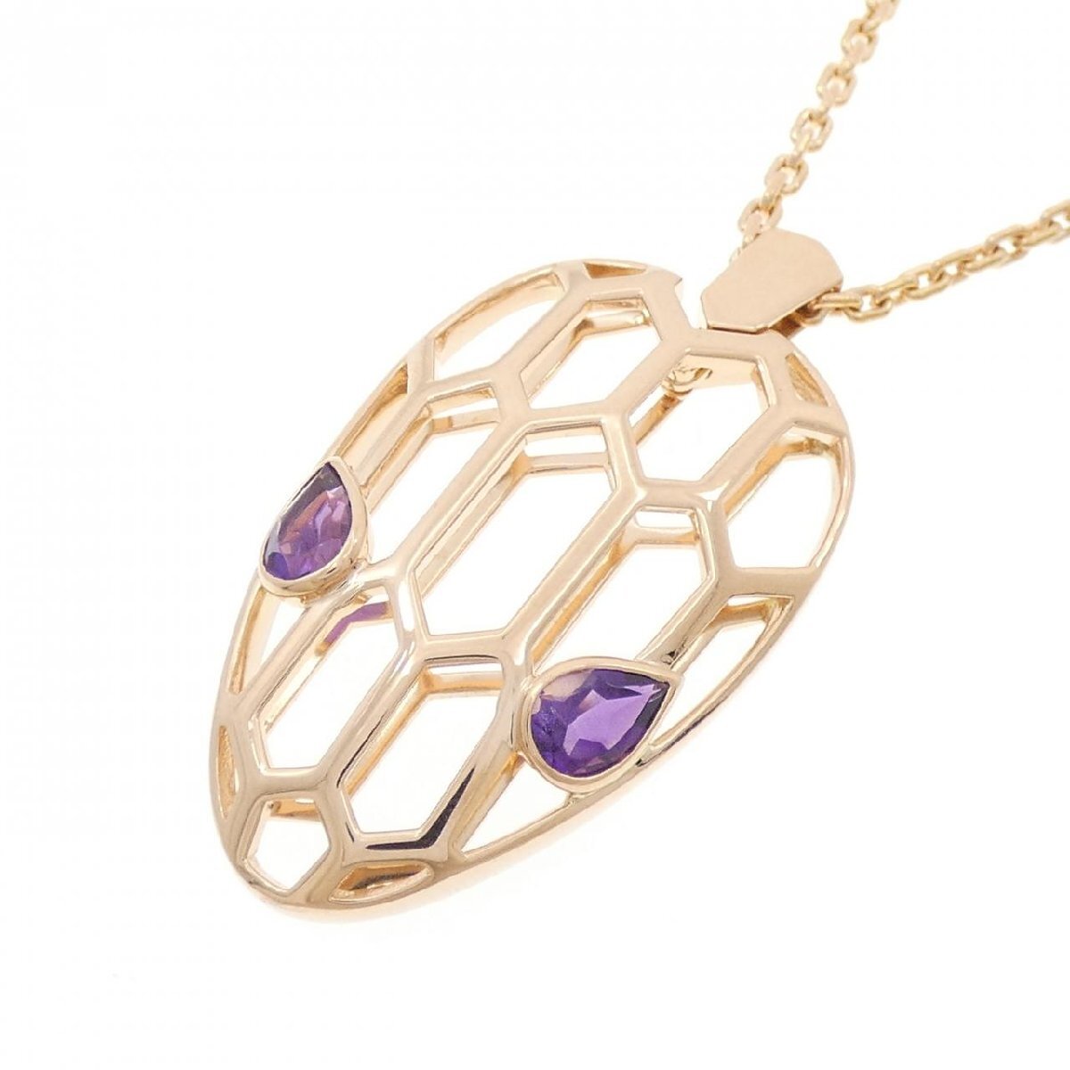 ブルガリ セルペンティ ビッグペンダント ネックレス_画像3