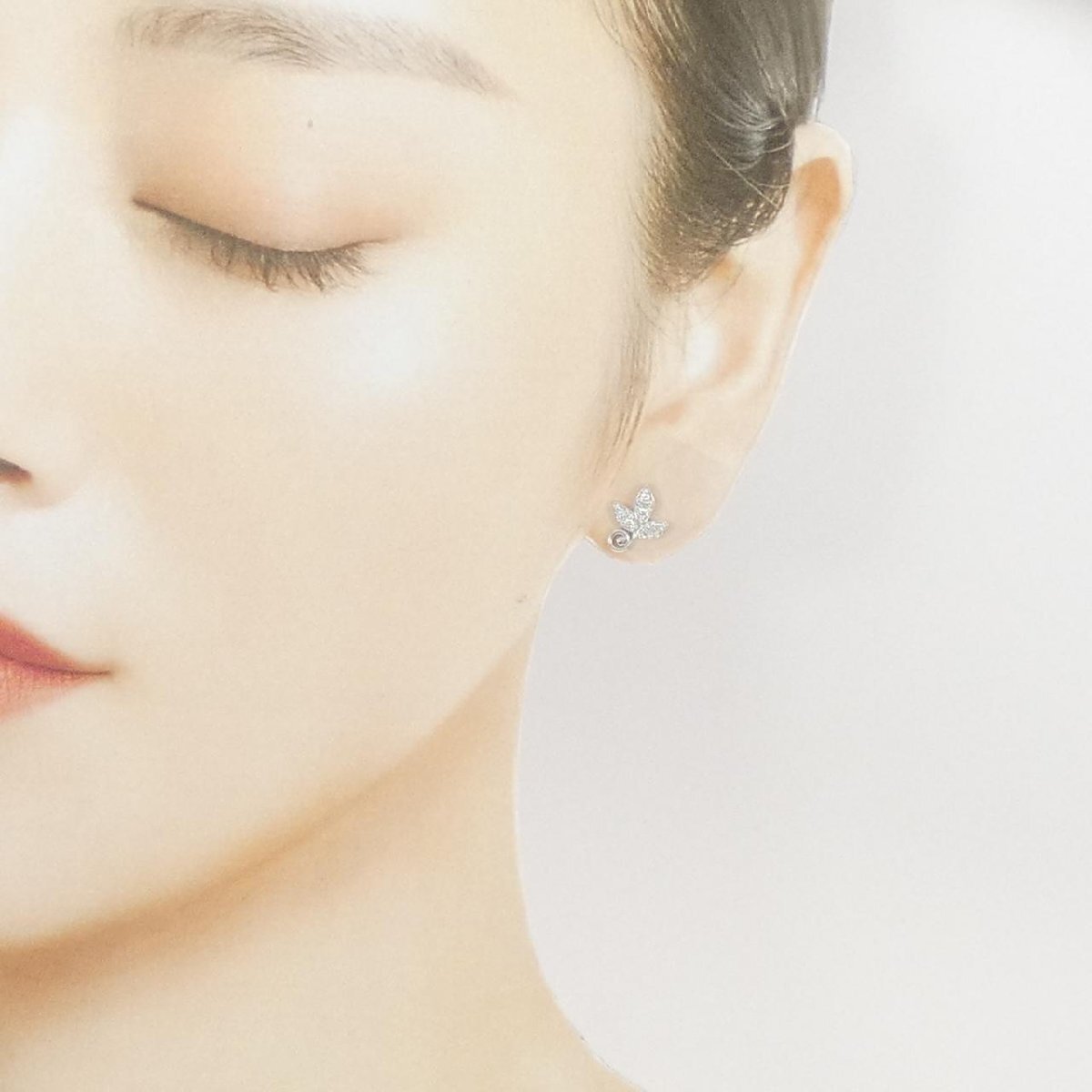 ティファニー オリーブリーフ ピアス_画像4