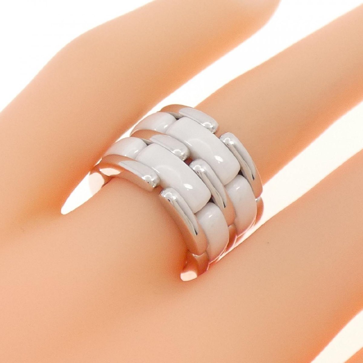 シャネル ウルトラコレクション ラージ リング_画像4