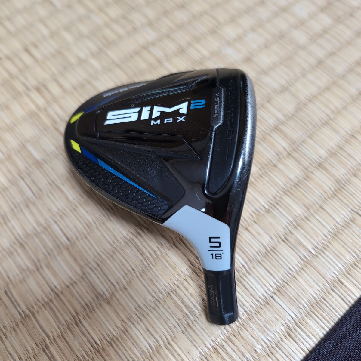 ヘッドのみ てー テーラーメイド SIM2 MAX 5W 18度 _画像1