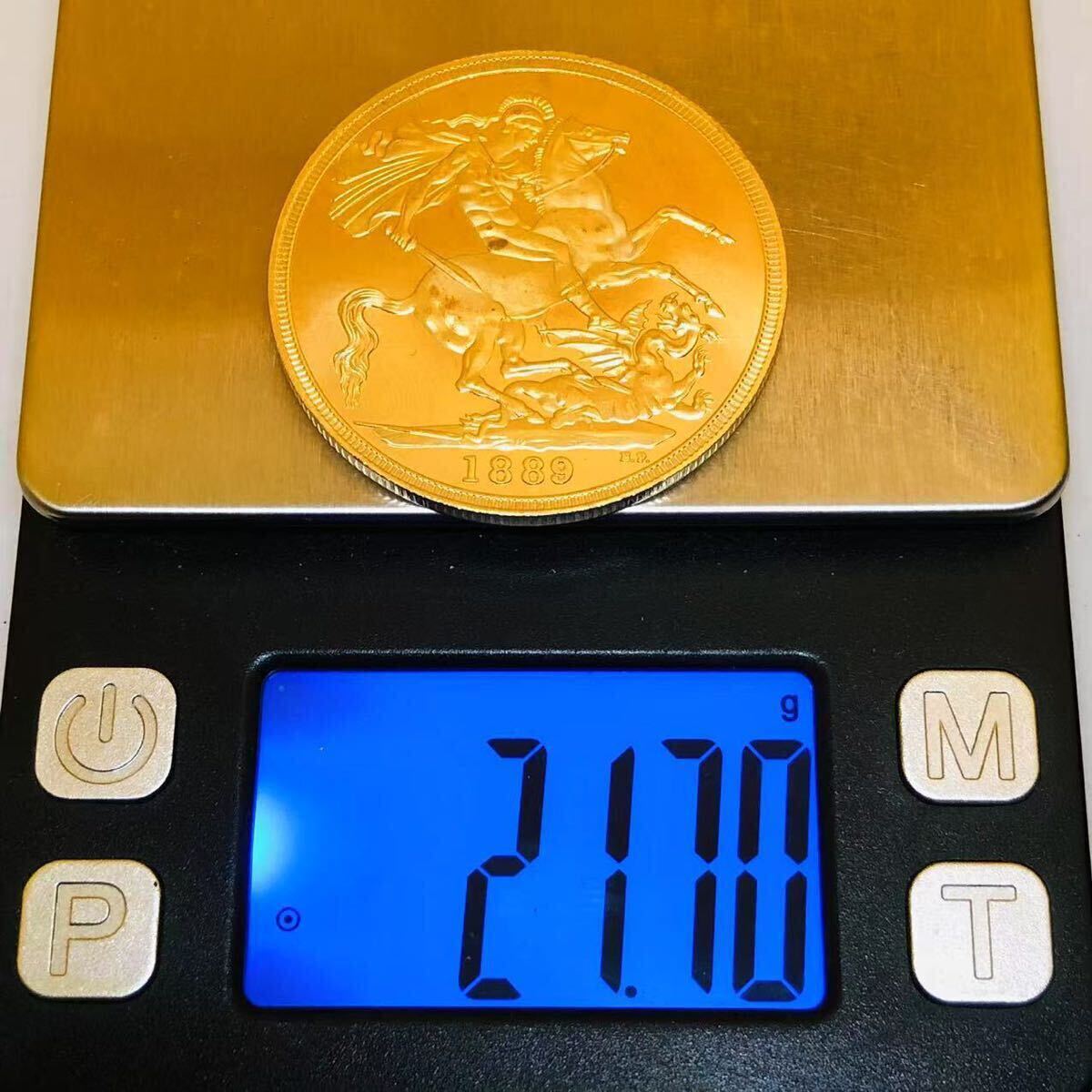 1889年 ヴィクトリア女王 金貨　ジュビリーヘッド　本物保証アンティーク 1889年 ヴィクトリア女王 金貨 ジュビリーヘッド アンティーク