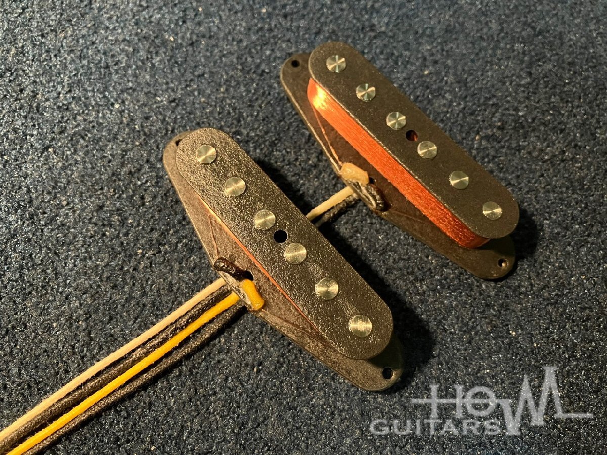 HOWL GUITARS Original Pickup *56-'60 Duo Sonic ~Black Bobbin~ Set [Red Enamel]