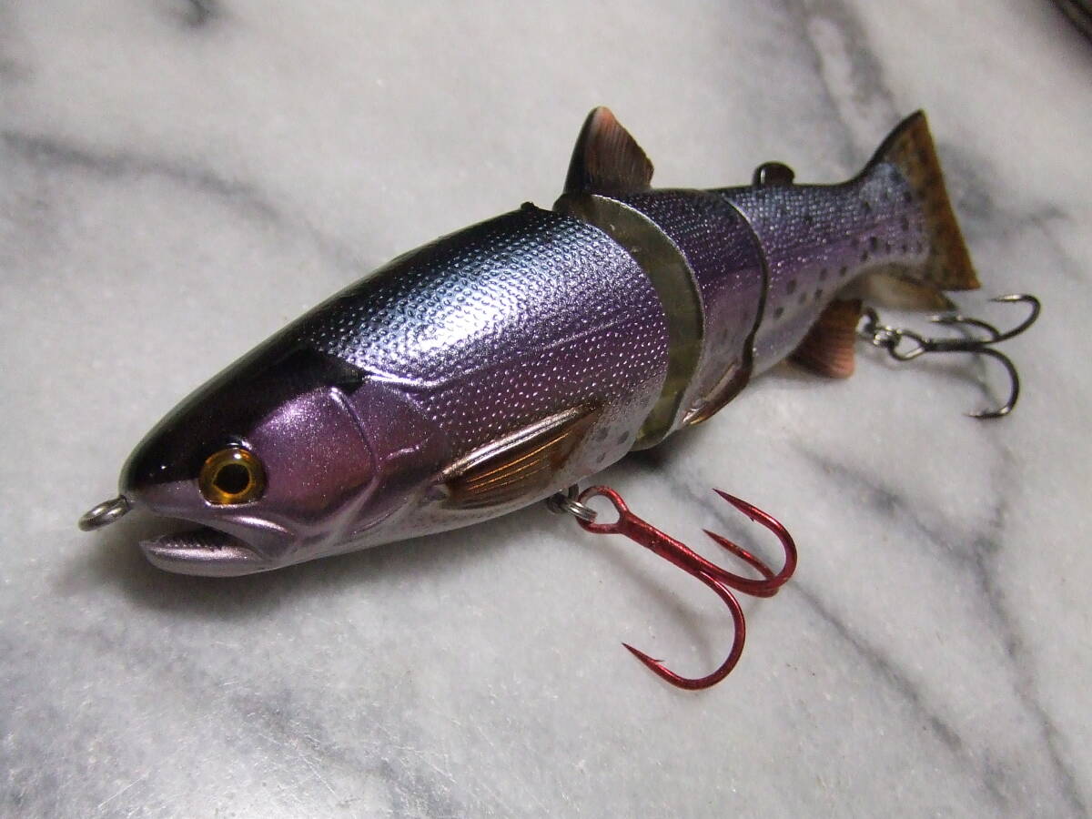 未使用 ラッキークラフト リアルベイト プレミアム トラウト ♀110 フローティング_画像1