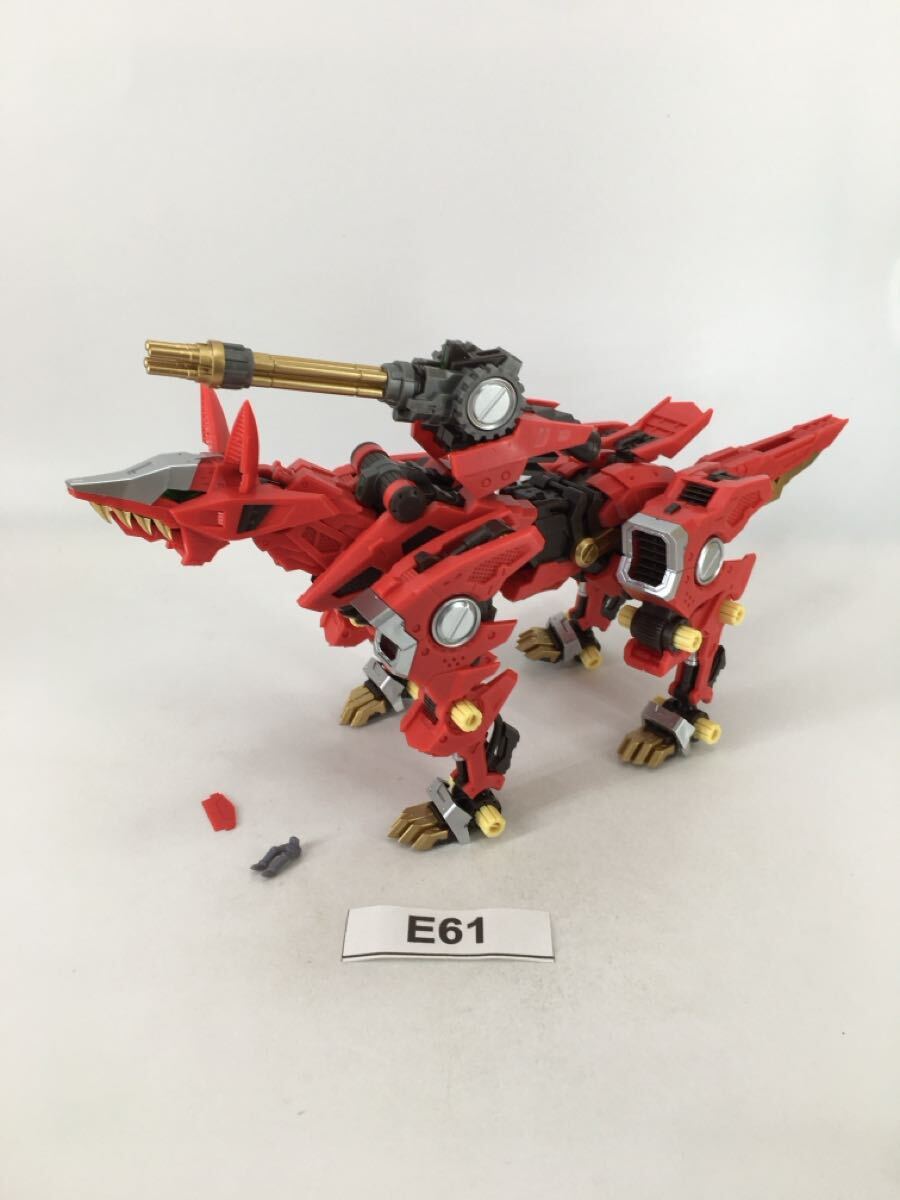 【即決】ファイアーフォックス ゾイド コトブキヤ プラモデル 完成品 ジャンク 同梱可 E61の画像1