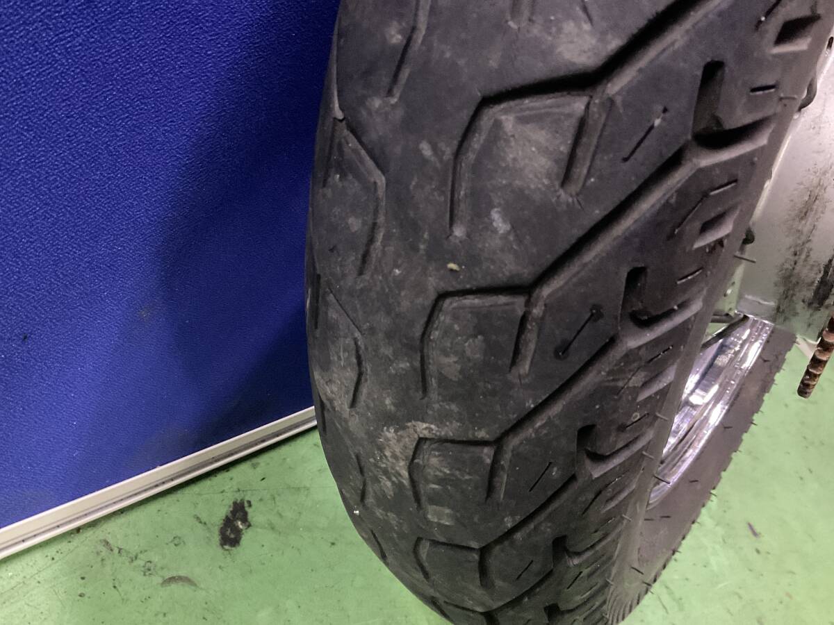 ドラッグスター 250 VG02J 純正 リア ホイール ドラムパネル スプロケ