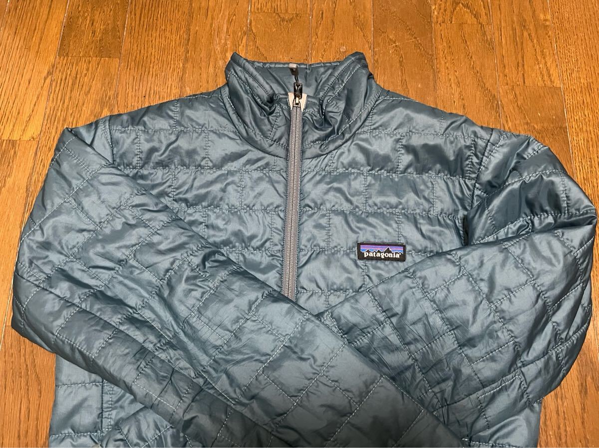 ◆ patagonia nano puff jacket XS サイズ プリマロフト メンズ ABB ABALONE BLUE ブルー パタゴニア ナノパフ ジャケット ブルゾン_画像3