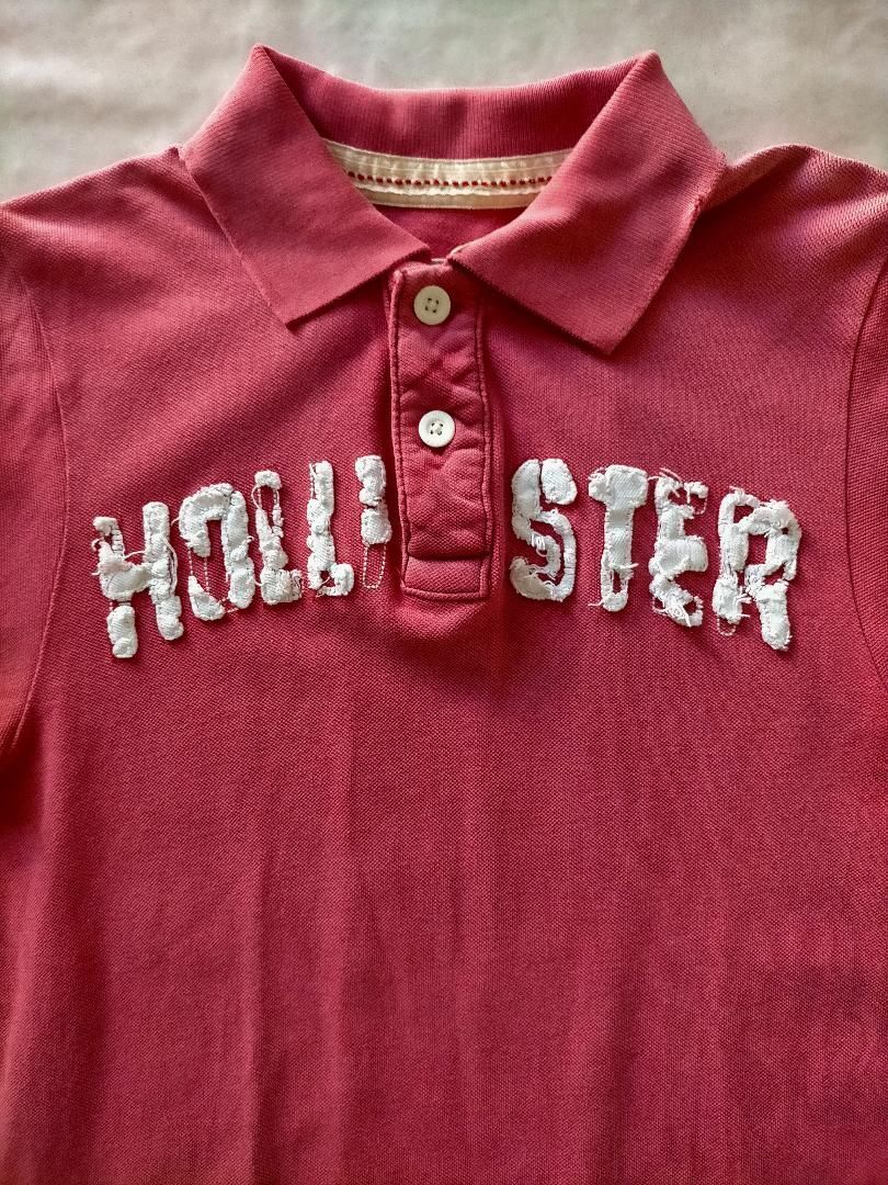 HOLLISTER　ホリスター　ロゴポロシャツ M 251030-38_画像4
