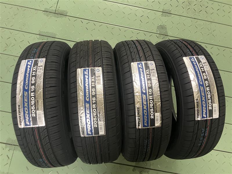 ☆【205/60-16 96H XL】 25年製 TOYO トーヨー プロクセスコンフォート2S PROXESCOMFORT2S 205/60R16 4本価格 4本送料込み¥48000~ 夏用_画像1