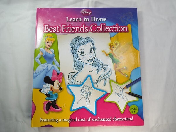 【期間限定価格】イラスト[ディズニー Learn to Draw Best Friend Collection]◆_画像1