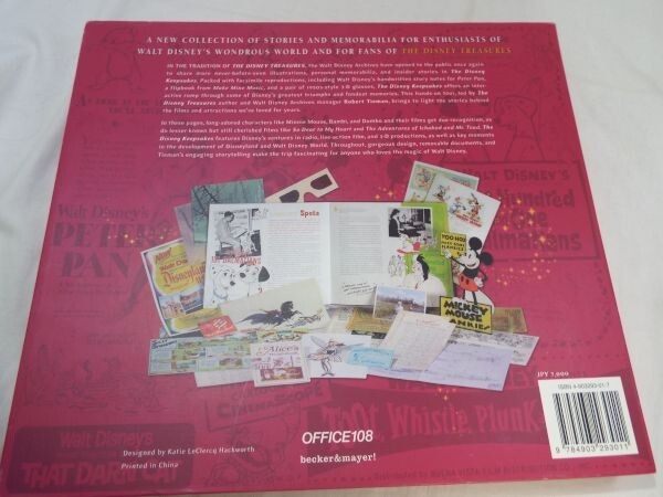 【期間限定価格】アニメ系[THE Disney KEEPSAKES 対訳本付き] ディズニーの歴史をたどる豪華記念ブック 付録多数（全揃い？） 洋書_画像5