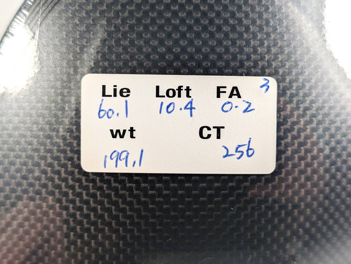 【CT256 最後の１個】Qi35 ツアー支給品 10.5° (リアル10.4°) ★PGAプロと同じドライバー★ PROTO TOUR ISSUE プロト 新品 レフティー 左_画像3