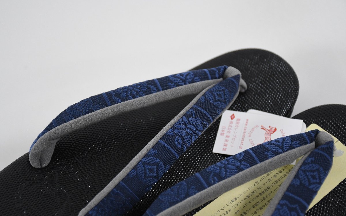 カレンブロッソ カフェぞうり 博多織 博多鼻緒 菱屋 草履 Mサイズ レディース 女性 履物 日本製 Calen Blosso_画像9