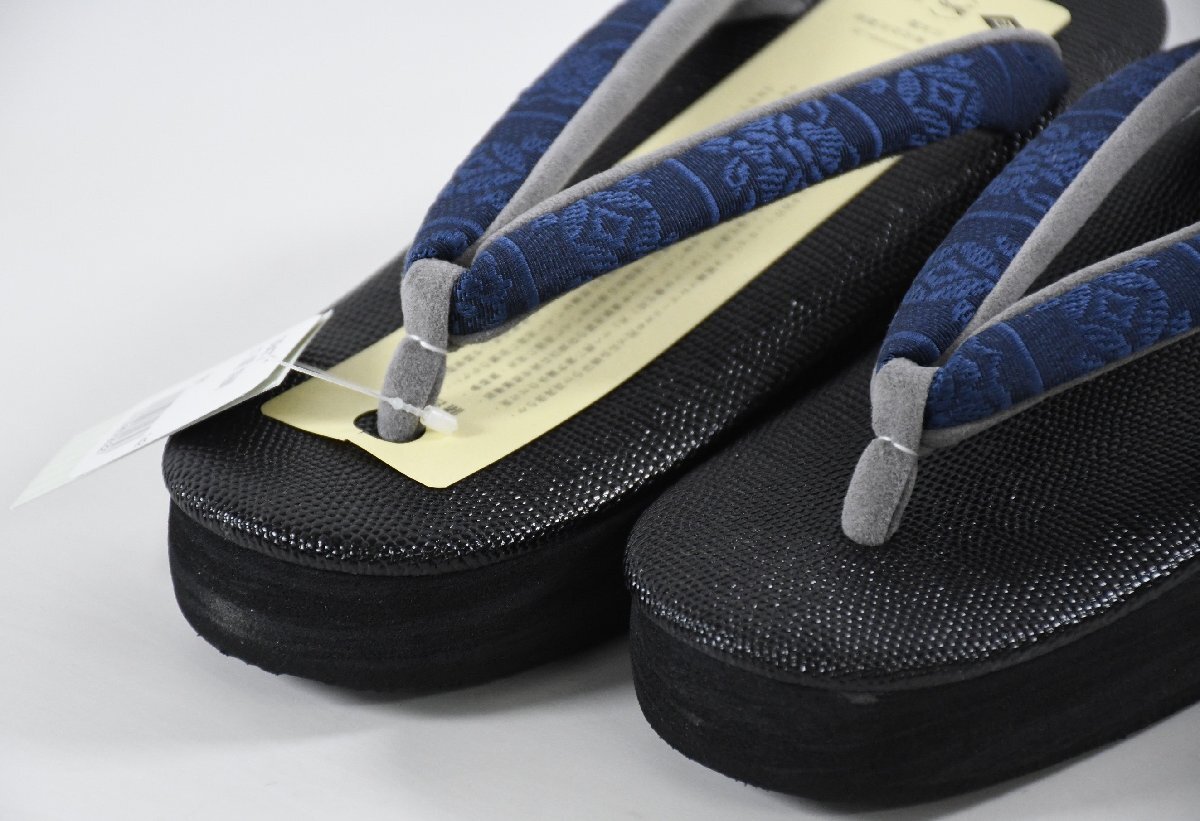 カレンブロッソ カフェぞうり 博多織 博多鼻緒 菱屋 草履 Mサイズ レディース 女性 履物 日本製 Calen Blosso_画像4