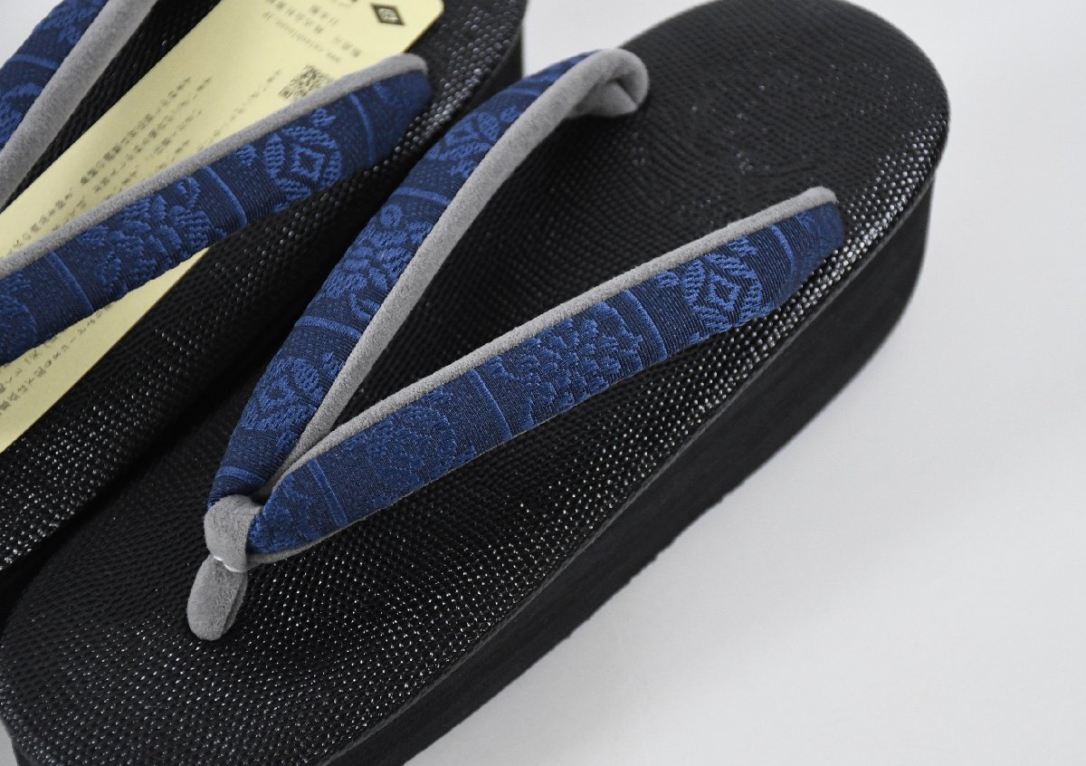 カレンブロッソ カフェぞうり 博多織 博多鼻緒 菱屋 草履 Mサイズ レディース 女性 履物 日本製 Calen Blosso_画像3