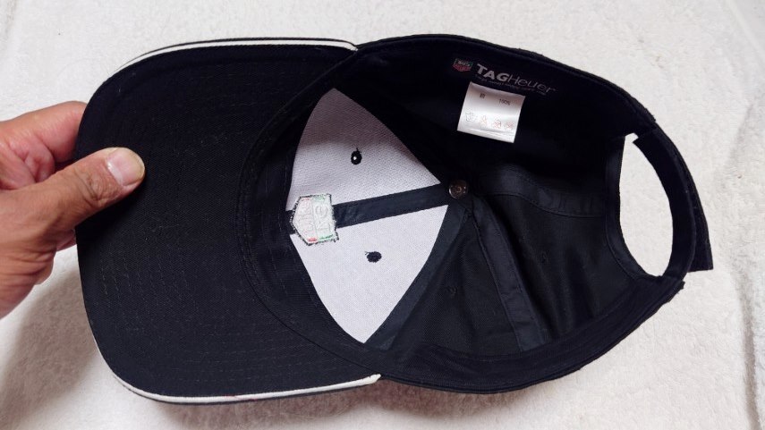 新品 廃盤 非売品 2023年 タグホイヤー レッドブル F1 優勝チャンピオン ノベルティー宣伝用 キャップ 帽子 送レターパック500_画像6