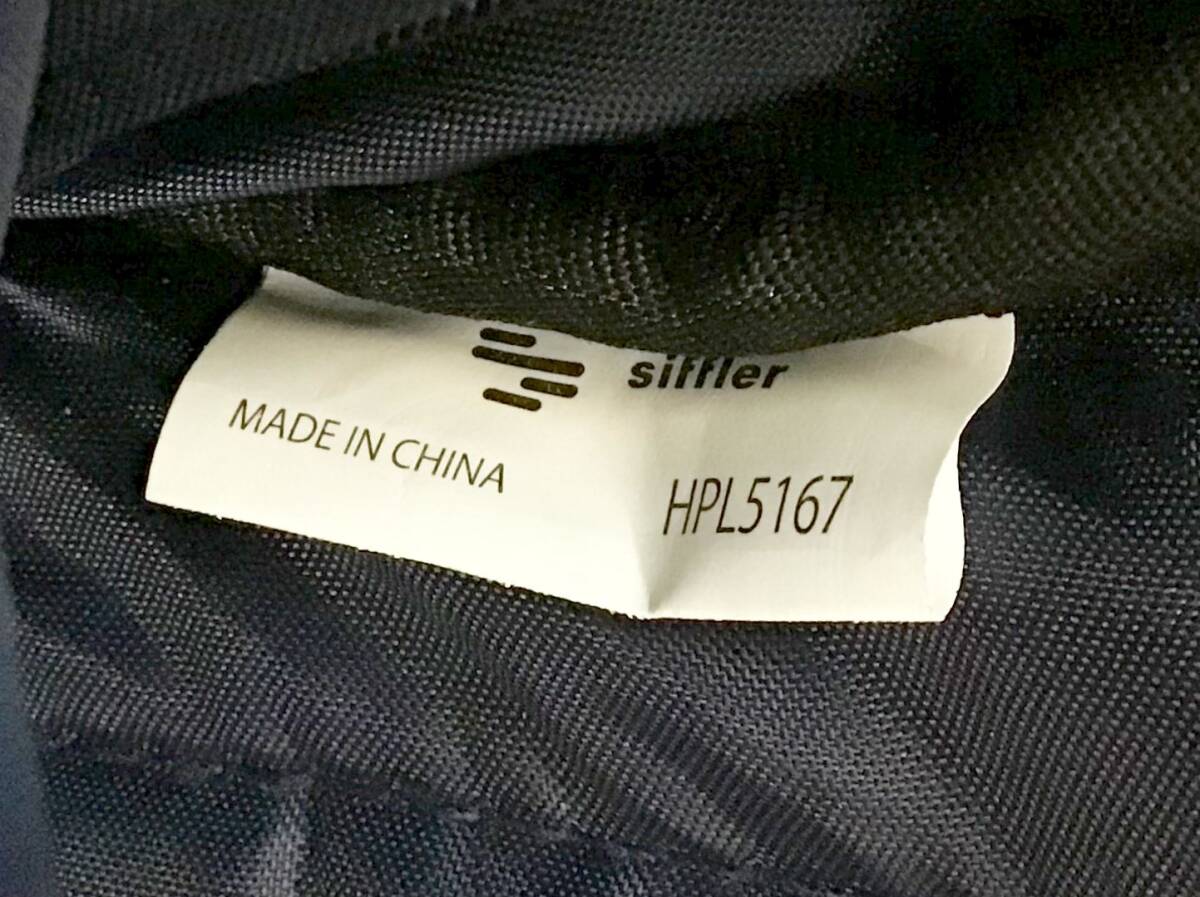 未使用 シフレ 2way トート バッグ 28L 黒 ブラック HPL5167-L 36×37×13cm ハンド 肩掛け ショルダー ビジネス 通勤 出張 旅行 Siffler_画像7