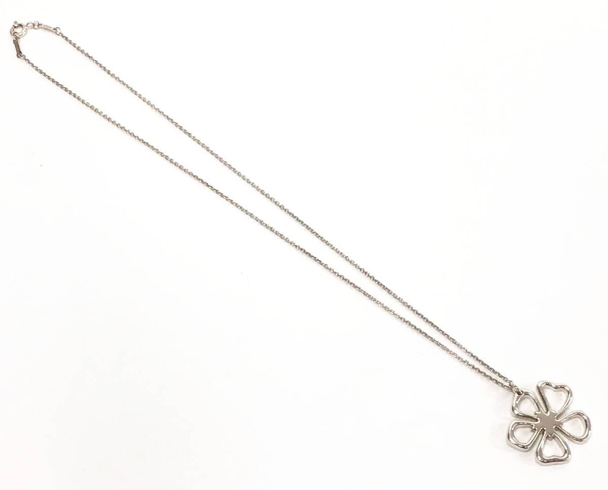 Tiffany&Co. フラワー ネックレス ペンダント SV925 シルバー フラワー 花 モチーフ アクセサリー レディース ティファニー