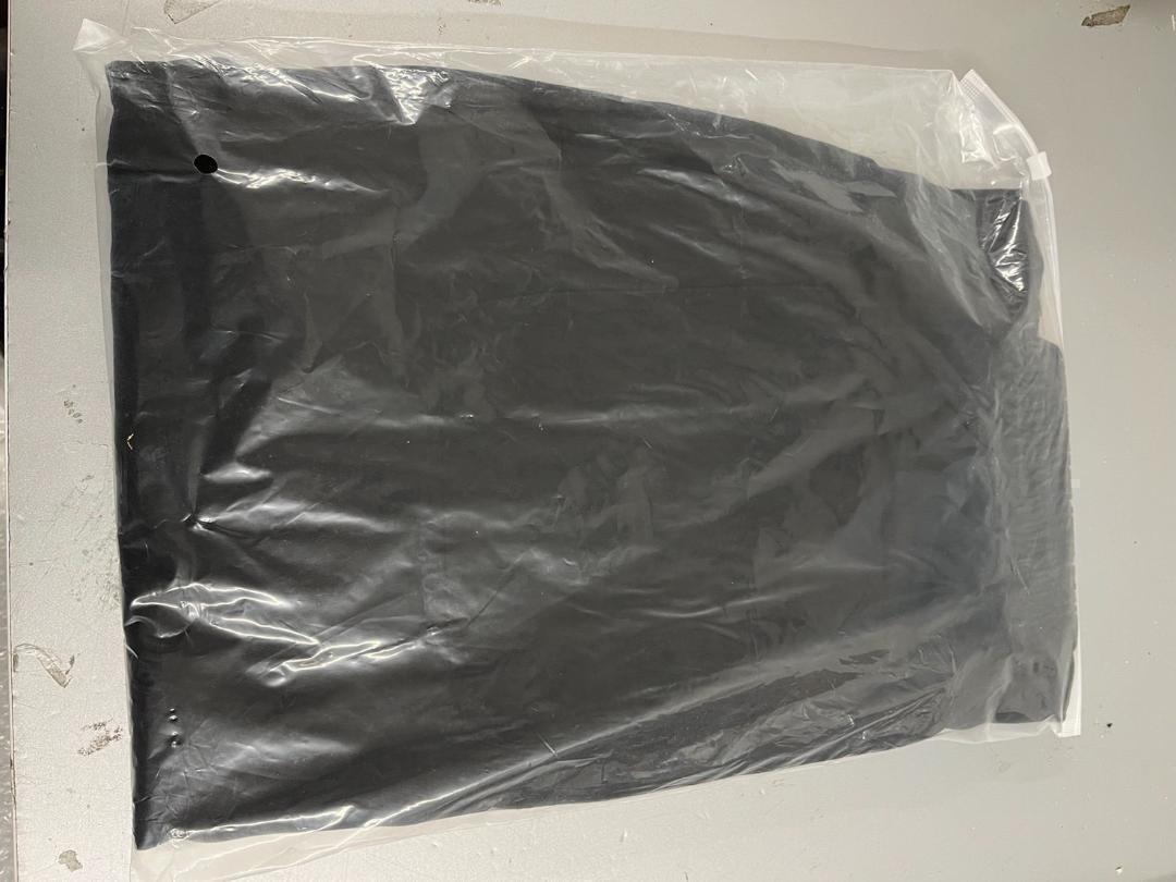 F Vネック 森ガール ワンピース ロング マキシ丈 無地 前開き 体型カバー_画像5