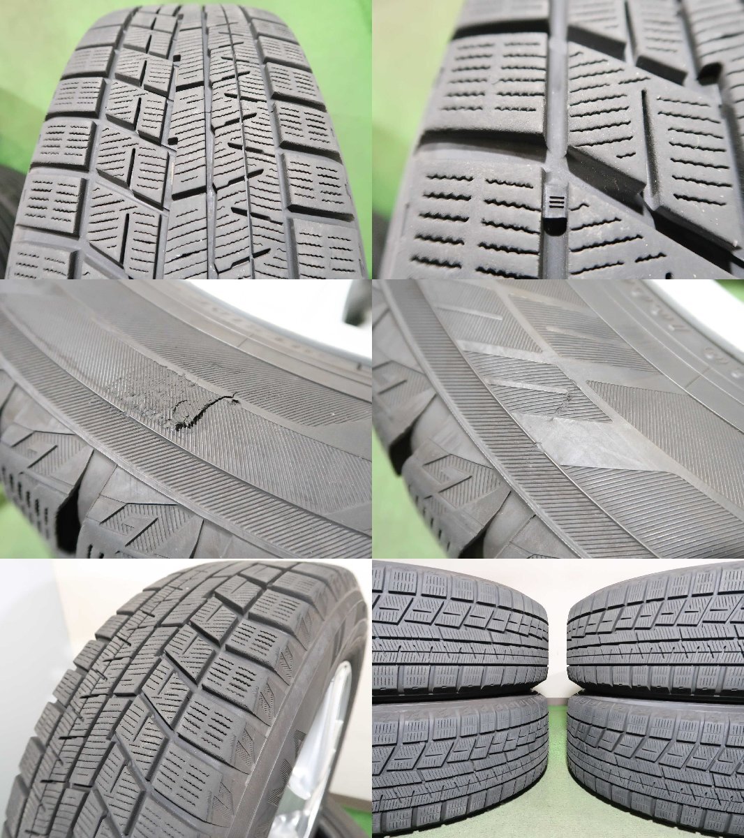 ヴォクシー ノア 80 ステップワゴン 等 4本 社外 16インチ 6.5J +48 5H 114.3 スタッドレス ヨコハマ アイスガード IG60 2023年 205/60R16_画像10