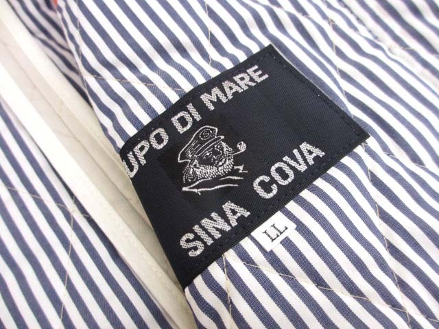 【Y】シナコバ SINACOVA キルティング マリンコート LL ジャケット_画像8