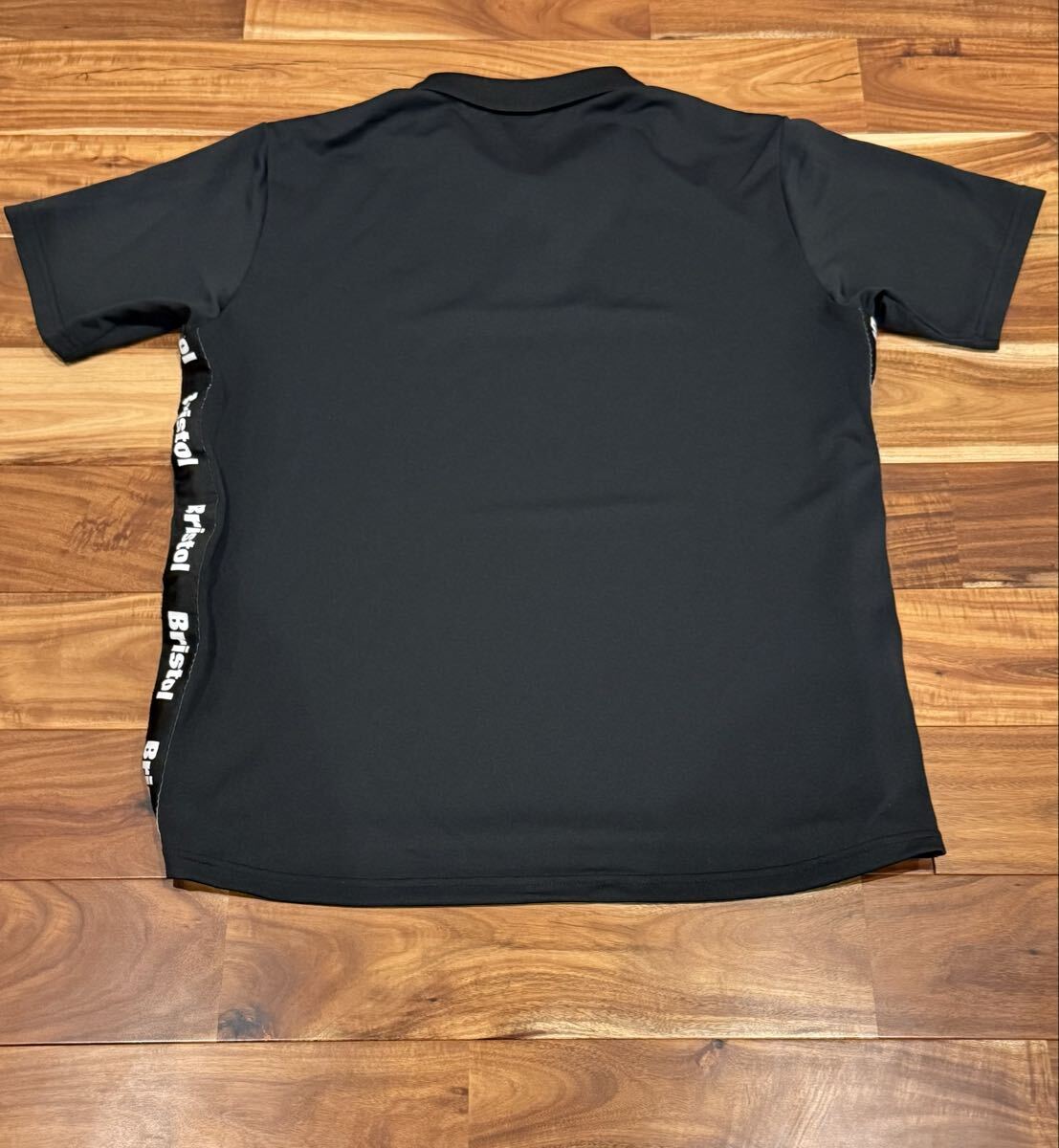 24SS F.C.Real Bristol S/S TEAM POLO M ブラック soph fcrb_画像2