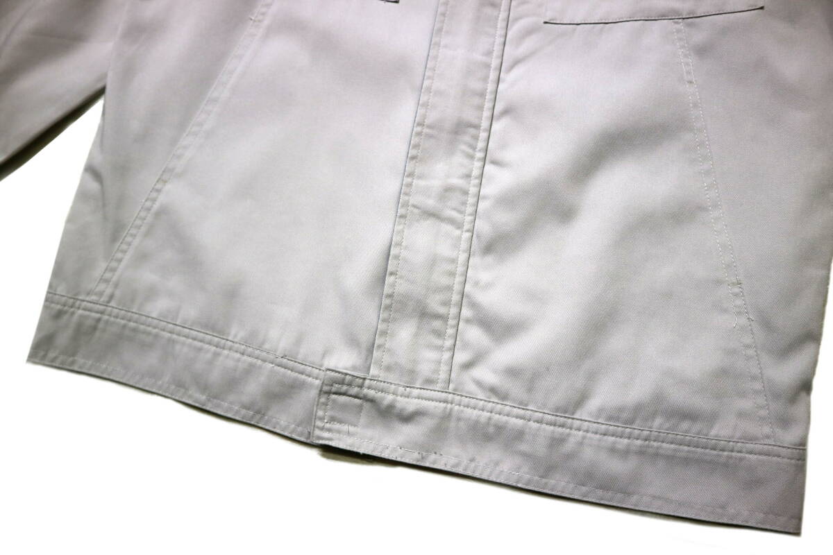 程度良好！◆TOYOTA トヨタ自動車 TMAP ポリ綿地 作業服/ワークジャケット◆Mサイズ（身長166-169センチ位）_画像4