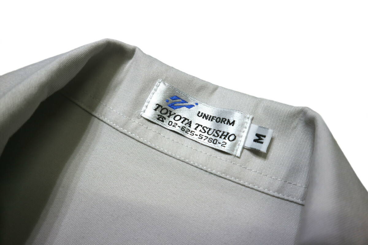 程度良好！◆TOYOTA トヨタ自動車 TMAP ポリ綿地 作業服/ワークジャケット◆Mサイズ（身長166-169センチ位）_画像8
