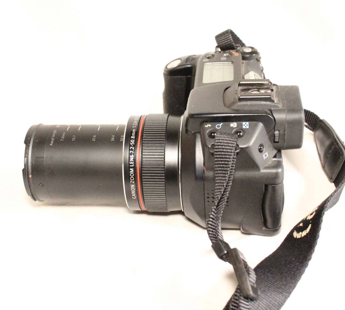 [sh418]デジタルカメラ canon PowerShot Pro1  キャノン パワーショット プロ1 digital camera 7.2-50.8mm f2.4-3.5 L 28mm-200mm PC1057の画像4