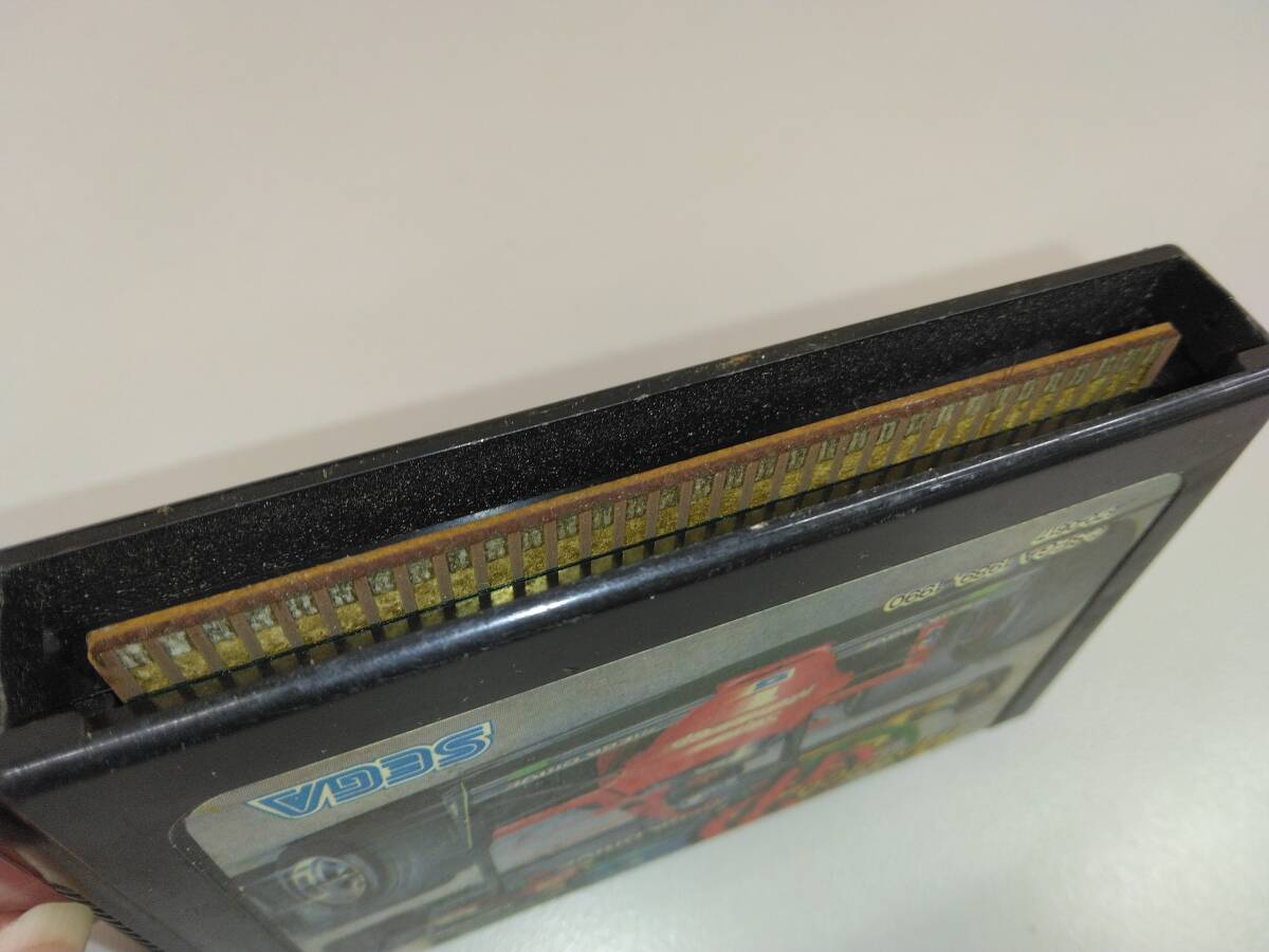 L172・机 ジャンク SEGA MD スーパーモナコGP セガメガドライブ ゲームソフト カセット 10/21_画像3