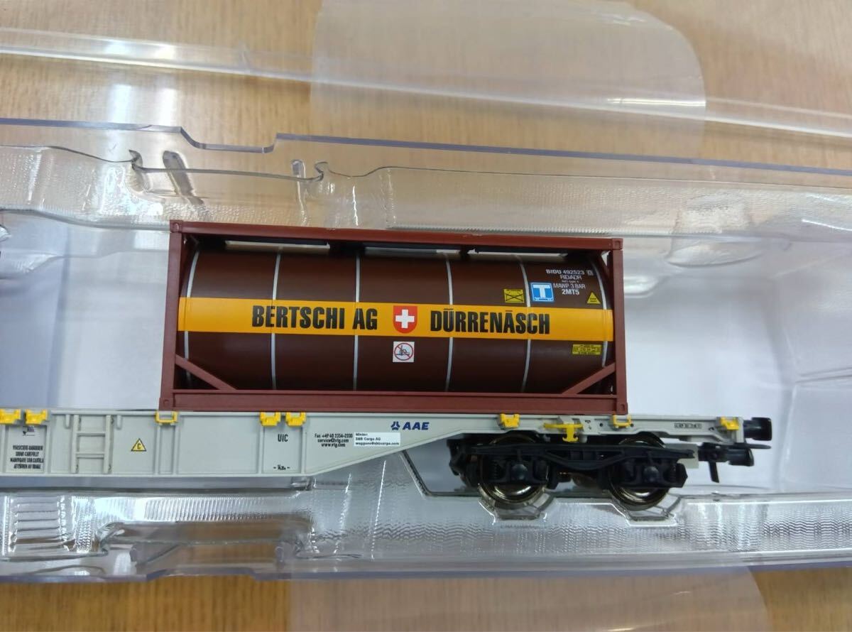 【売り切り】K303 Roco 鉄道模型 77346 HOゲージ Sgnss貨車モデル_画像5