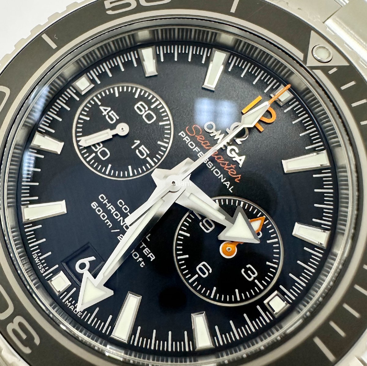 Omega オメガ 232.30.46.51.01.003 Seamaster Planet Ocean 600M Co-Axial Chronograph J69931 セール_画像7