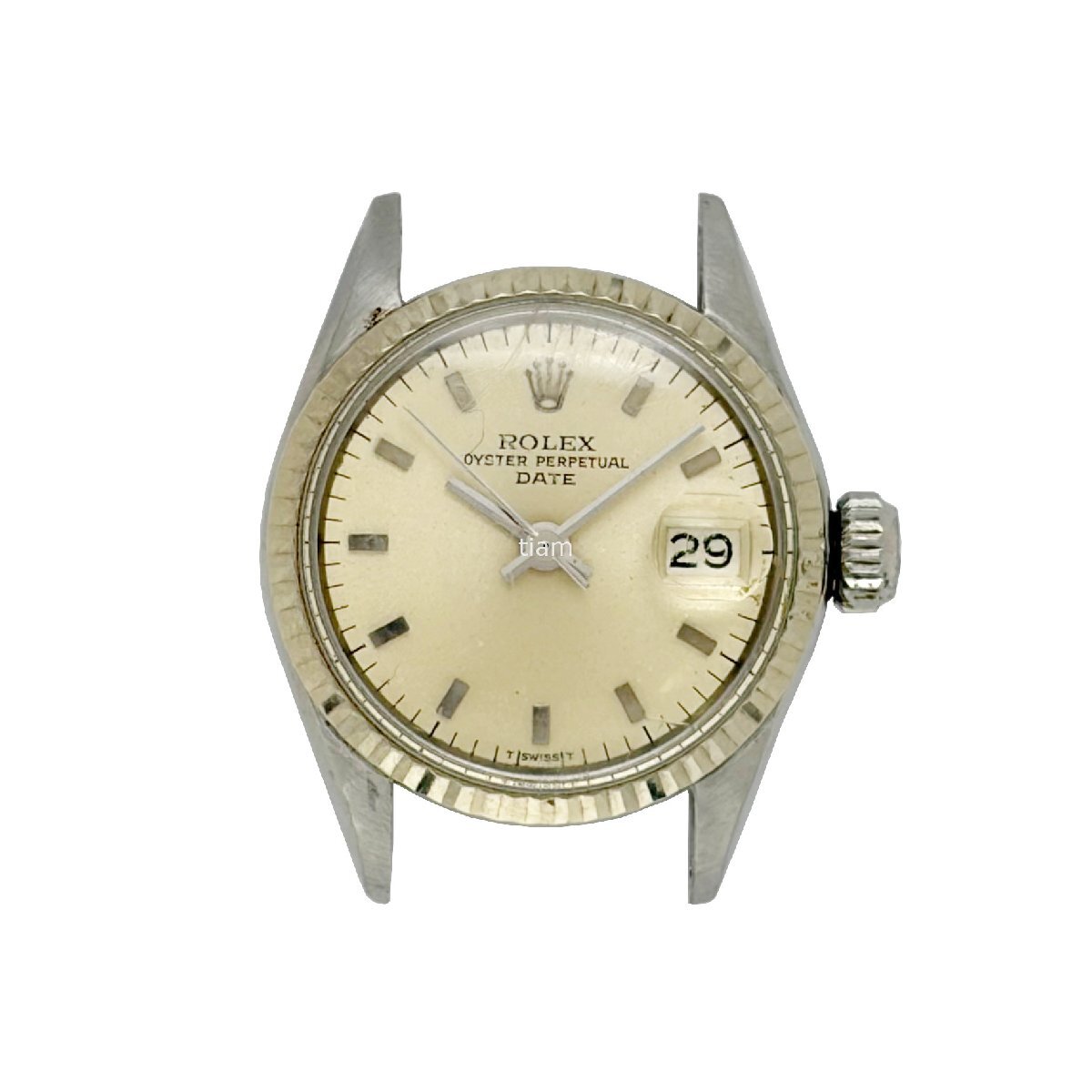 ROLEX ロレックス 6517/4 Oyster Perpetual Date オイスターパーペチュアル シルバー 1969年 J70981