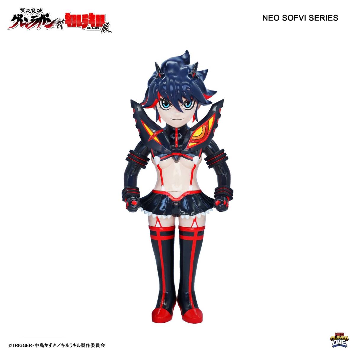 neoplayerone キルラキル 纏流子 ILUILU zollmen UZUMARK IZUMONSTER hxs リアルヘッド tkom 真頭玩具 ソフビ sofvi ネオプレイヤーワン_画像1