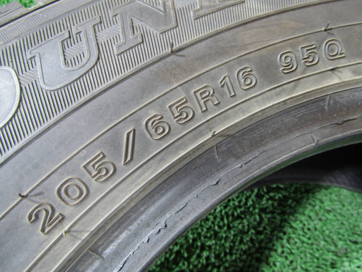 札幌発☆最落なし★バリ山!ダンロップ ウインターマックス WM01 205/65R16 1本 売切りの画像3