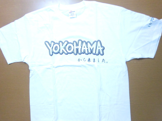 DeNA ベイスターズ ハマの旅人 Tシャツ SIZE:L 未使用品_画像1
