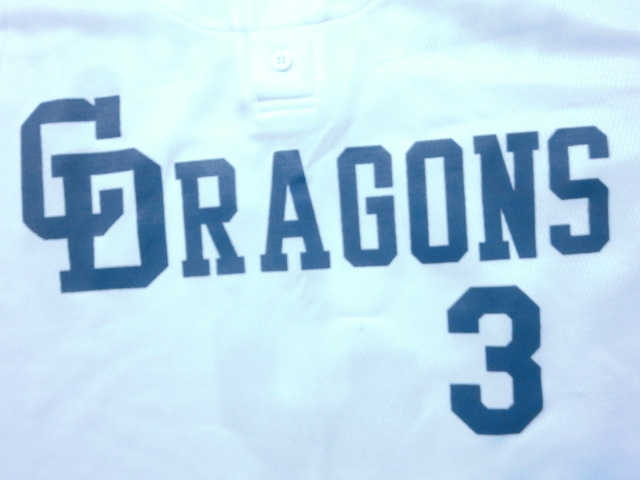 中日 ドラゴンズ 立浪和義 ゲームシャツ ユニフォーム SIZE:フリー_画像5